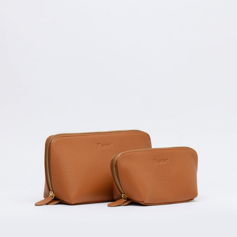 Leather Pouch Set