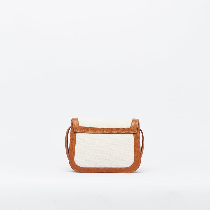 Atuel Crossbody Bag in Canvas and Leather